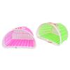 1Pc Bicycle Basket Children Bike Plastic Knitted Bow Knot Front Handmade Bag