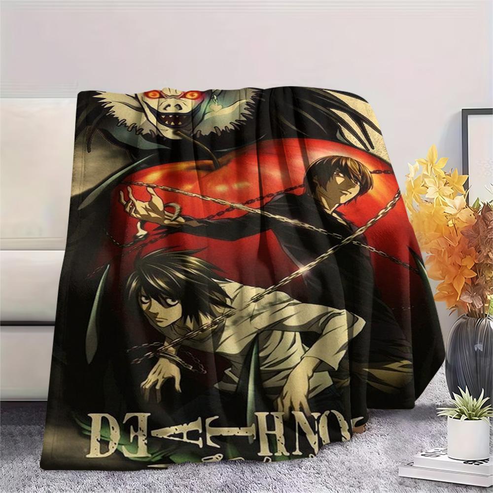 Death Note Anime Print Blanket Camping Trip Blanket Air Conditioning Blanket Sheet Digital Printing