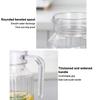 Water Juice Jug Pitcher Plastic Transparent Bottle For Storing Fresh Juices And Drinks For Kitchen Fridge Drink Storage Pot