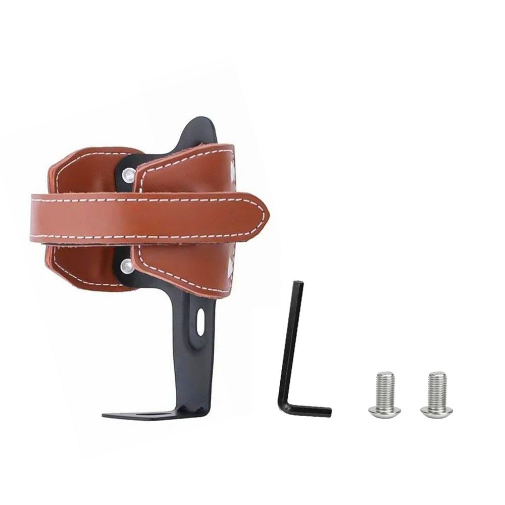 Water Bottle Holder Cage Bracket Anti-scratch Cowhide Cycling Accessories Paste Type Riding Equipment Storage Rack 6