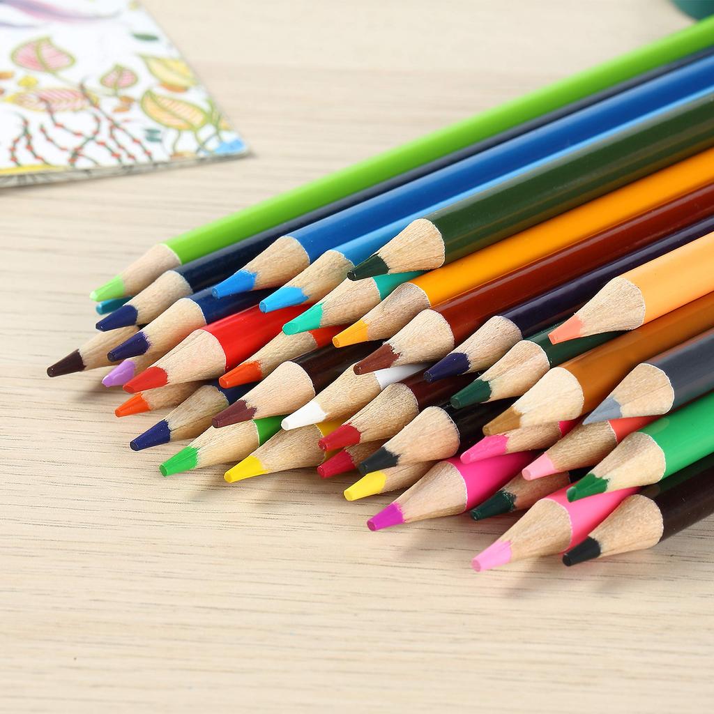 Pen Softcore Wooden Colored Pencils Set for Adults Halloween Supplies Mr. - 36-Pack & Kids,