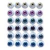 50pcs 12mm Doll Round Eyes Handmade Simulation Ceramic Eye Accessories Funny Doll Safety Eyes