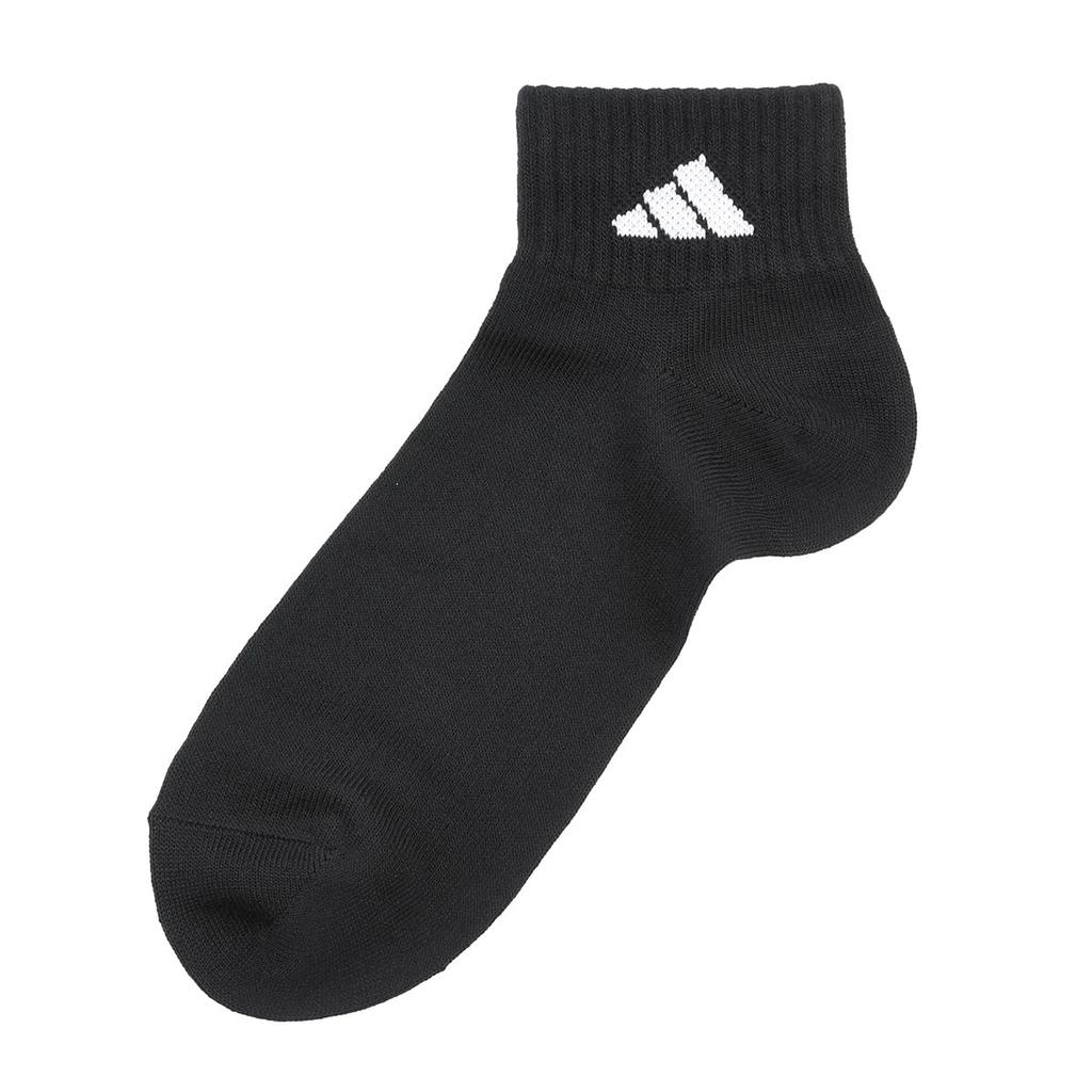 Adidas Short Fukusuke Socks, 3-Pair Set, One-Point Design,