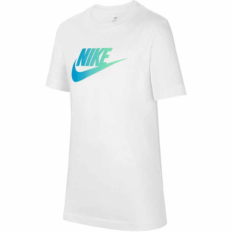 Nike T-Shirt Large Logo Round Neck Short Sleeve Kids tops DQ3866-100