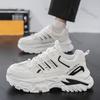Fashion Men Shoes 2025 Spring Autumn New Breathable Mesh Non Slip Platform Sneakers Fashion Comfort Height Increase Casual Running Shoes