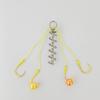 7pcs Set Anti Winding Springs Fishing Tackle Explosion Design Lure Trap Hooks  Fishing Bait