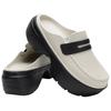 Crocs Stomp Loafer Linen Black Men Sneakers Cream 209937-1HR