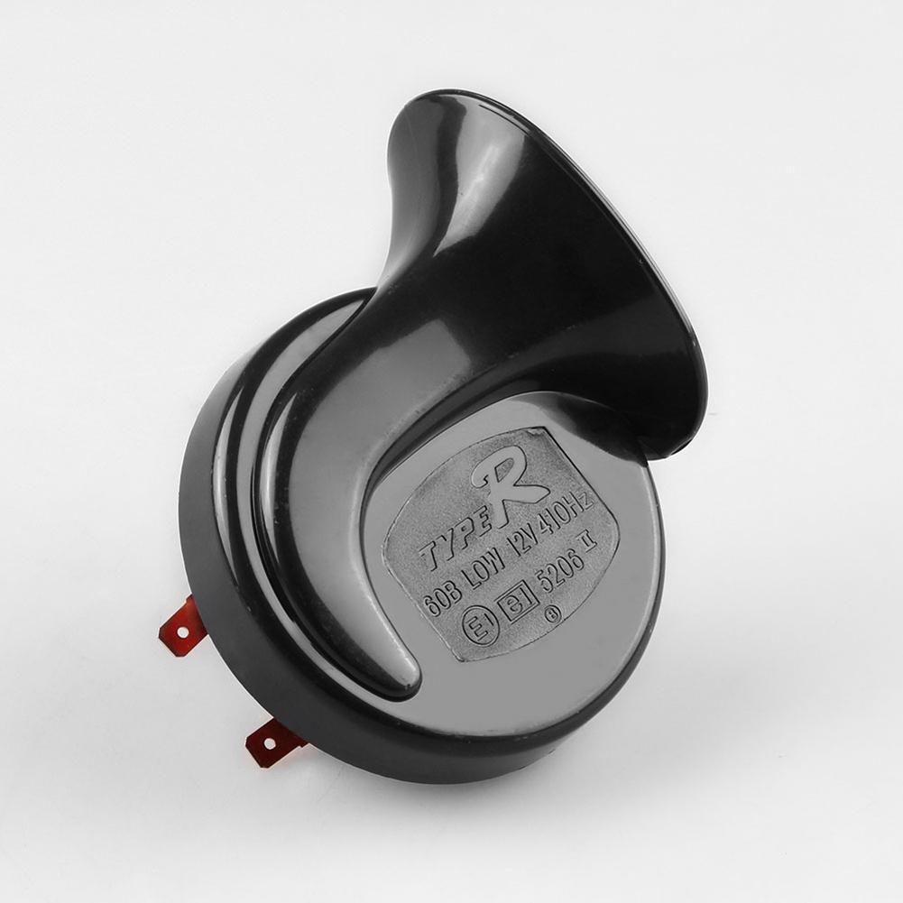 12V Car Horn 48W Waterproof Snail Air Horn 300DB Air Motorcycle Horn Auto Snail Horn for Motorcycle Car Truck SUV Boat