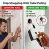 Wire Puller Heavy Duty for Electricians Handheld Cable Tugger for Quick Electrical Wiring Installations