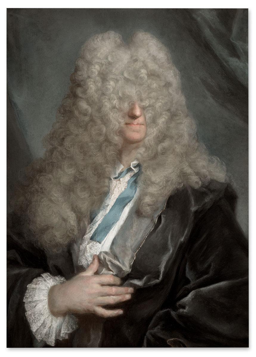 

Plakat portret długie włosy pop art 30x40 cm