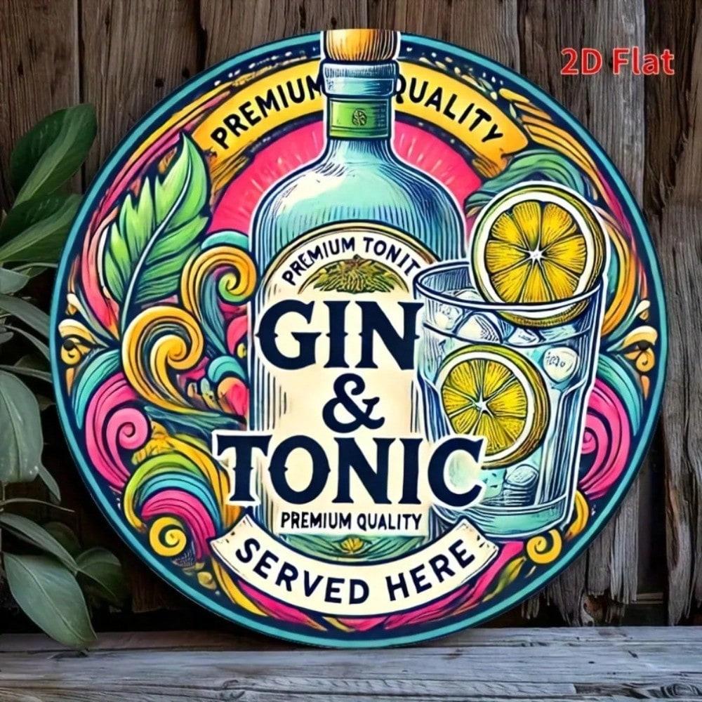 Round Metal Wall Panel for Living Room Hallway & Bar