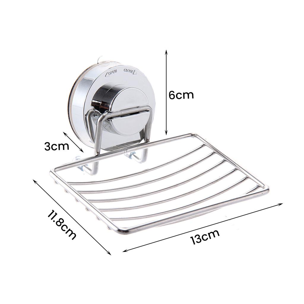 Bathroom Shower Soap Dish Saver Tray Corrosion Resistant Practical Organiser for Home Kitchen Bathroom Sink