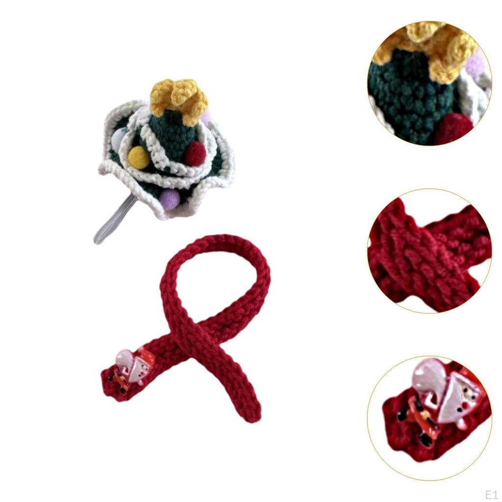 Doll Hat and Scarf Set, Clothing Dress up Accessories, for 15cm