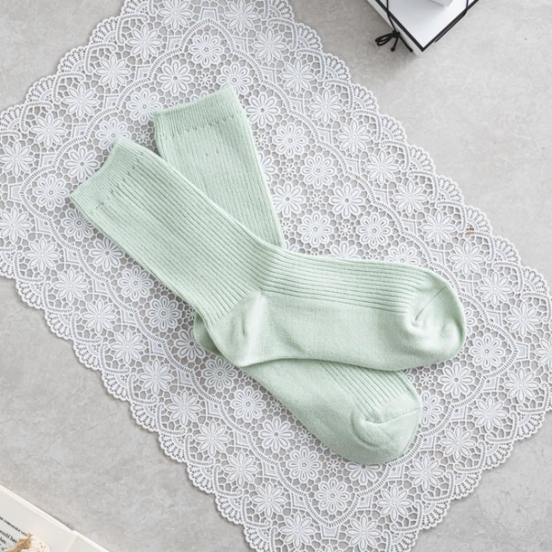Monfoot Women S Ribbed Long Neck SockS Green