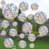 Removable Bird Strike Deterrent No Adhesive Window Stickers Bird Safe Suncatcher Decals  Home Decor