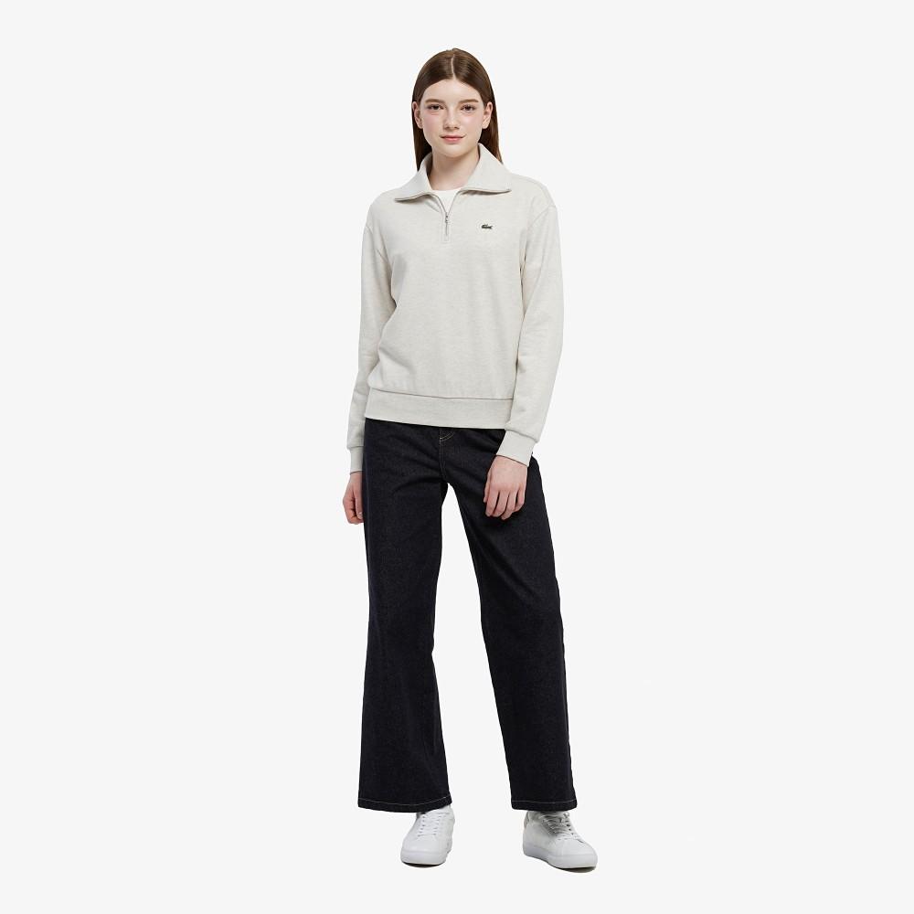 [lacoste] Women s Semi-Wide Casual Denim Pants HF608E-55NHDE 36