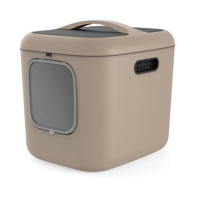 Rotho White Xl Litter Box - Coffee Color