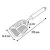 Pelle a litiere pour chat en acier inoxydable 31 cm Ian