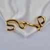 Creative Personalize Letter Brooch for Unique Styles In Various Occasions With Sturdy Alloy Materials Daily Use