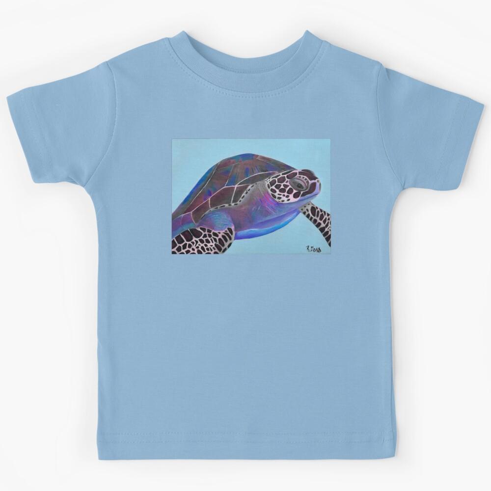 Blue Turtle Kids T-Shirt 130