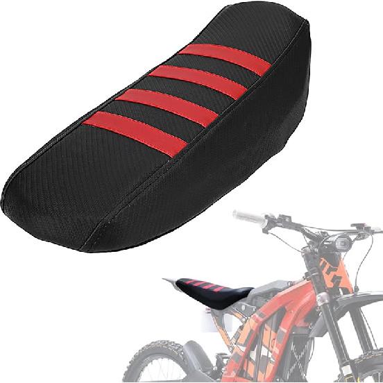 Dirt Bike Seat Cover For Surron Sur Ron LBX Electric Bike Red,High Elastic Leather