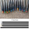 6/12Pcs Rainbow Colored Pencils Multicolored 7 In 1 Black Wooden Bulk Rainbow Pencils Art Supplies Drawing Coloring Sketching