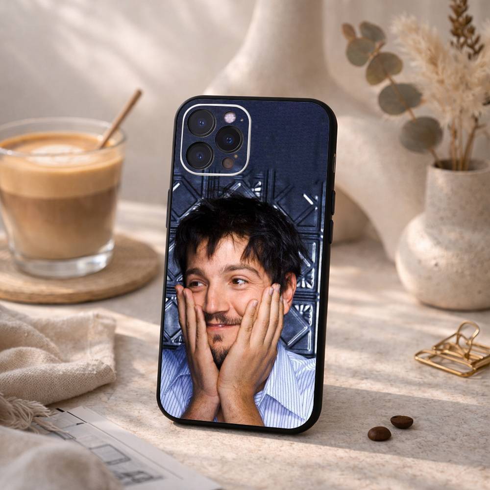 D-Diego L-Luna Phone Case For iPhone17 16 15 14 13 12 11 Pro Max Plus,5G Soft Black Case