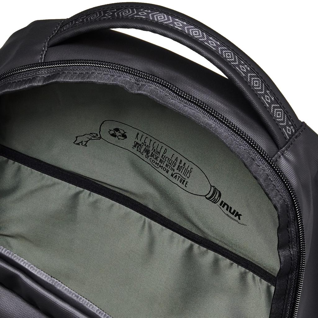 Inuk GRANITE WR Regular Size Backpack, Black,