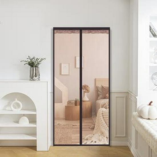 

Магнитная противомоскитная штора 2024: Прочная летняя сетка на дверь с липучкой In Stock