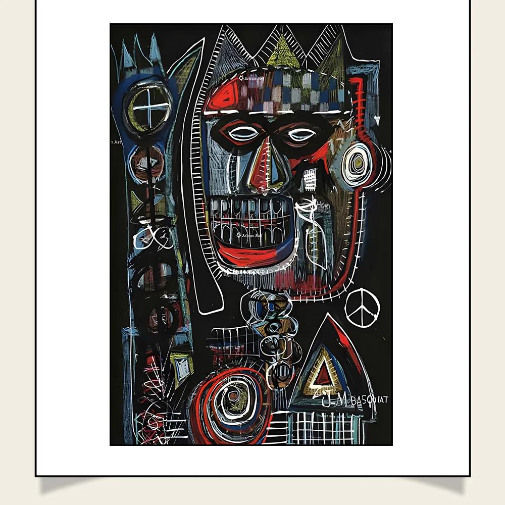 Street Graffiti Abstract Art Avant-Garde Canvas Poster Modern Wall Art Painting Print Pictures Restaurant Shop Home Decor Murals