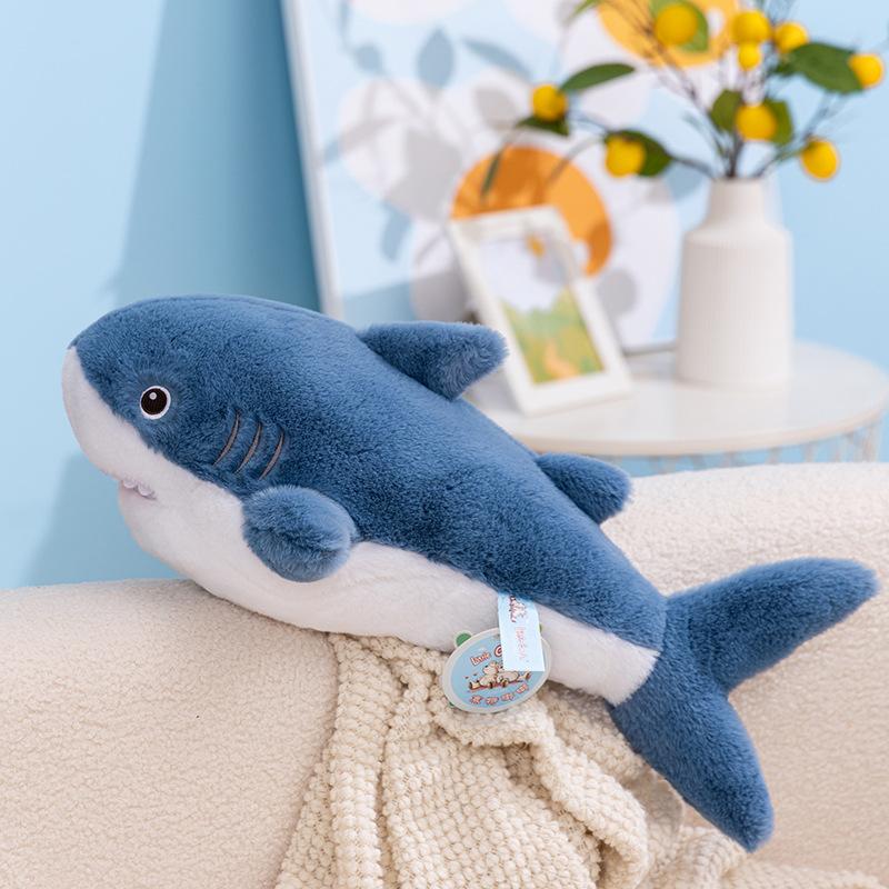 Joyful Ocean Series: Beluga, Seal, Shark, Dolphin Plush Dolls