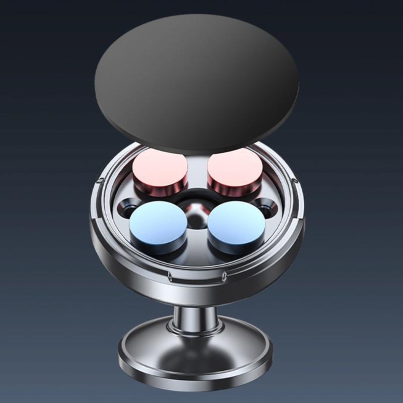 Secure Silicone Panel Car Phone Stand Bracket Rack Holder With Powerful Magnets for Easy Storage Safe Driving Experience