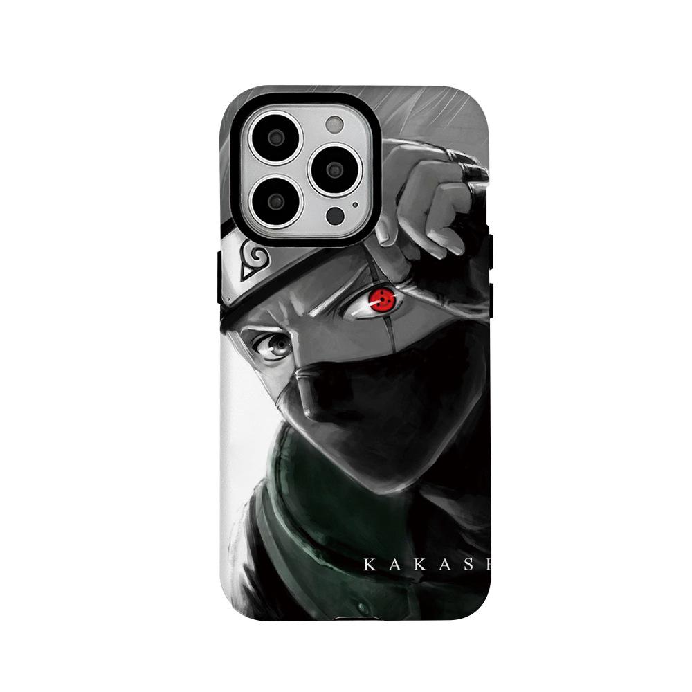 

Аніме чохол для телефону Наруто Какаші для iPhone 13/12 Pro Max/11/X/8 Plus iPhone 15 Pro