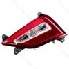 Car Rear Bumper Reflector Fog Lamp Tail Brake Warming Turn Signal Light No Bulb For Hyundai Santa Fe SantaFe 2019 2020