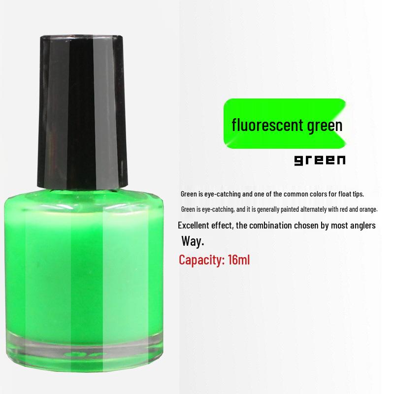 

Флуоресцентная краска для ремонта поплавков - Рыболовные принадлежности