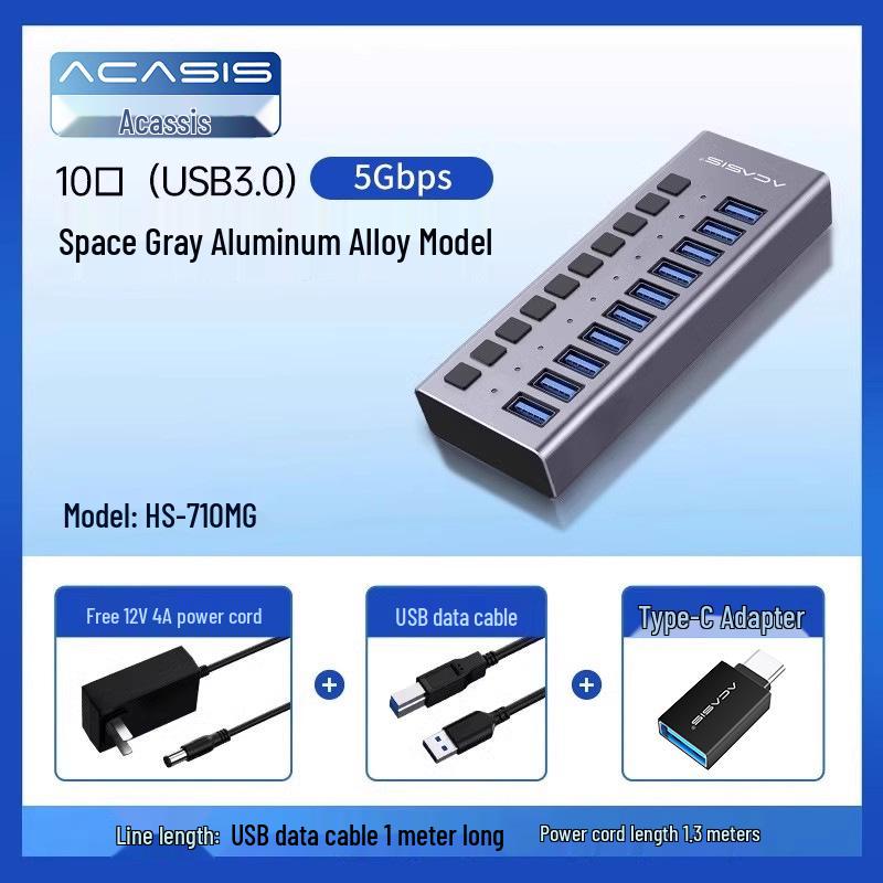 Akasis Multi-Port USB Hub & Charger Docking Station