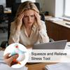 Kaczka do łagodzenia stresu Zabawka do ściskania Kreskówkowa ubrana kaczka Zabawka sensoryczna Powolny powrót do kształtu Rozciągliwe zwierzątko Zabawka typu Fidget Narzędzie do dekompresji