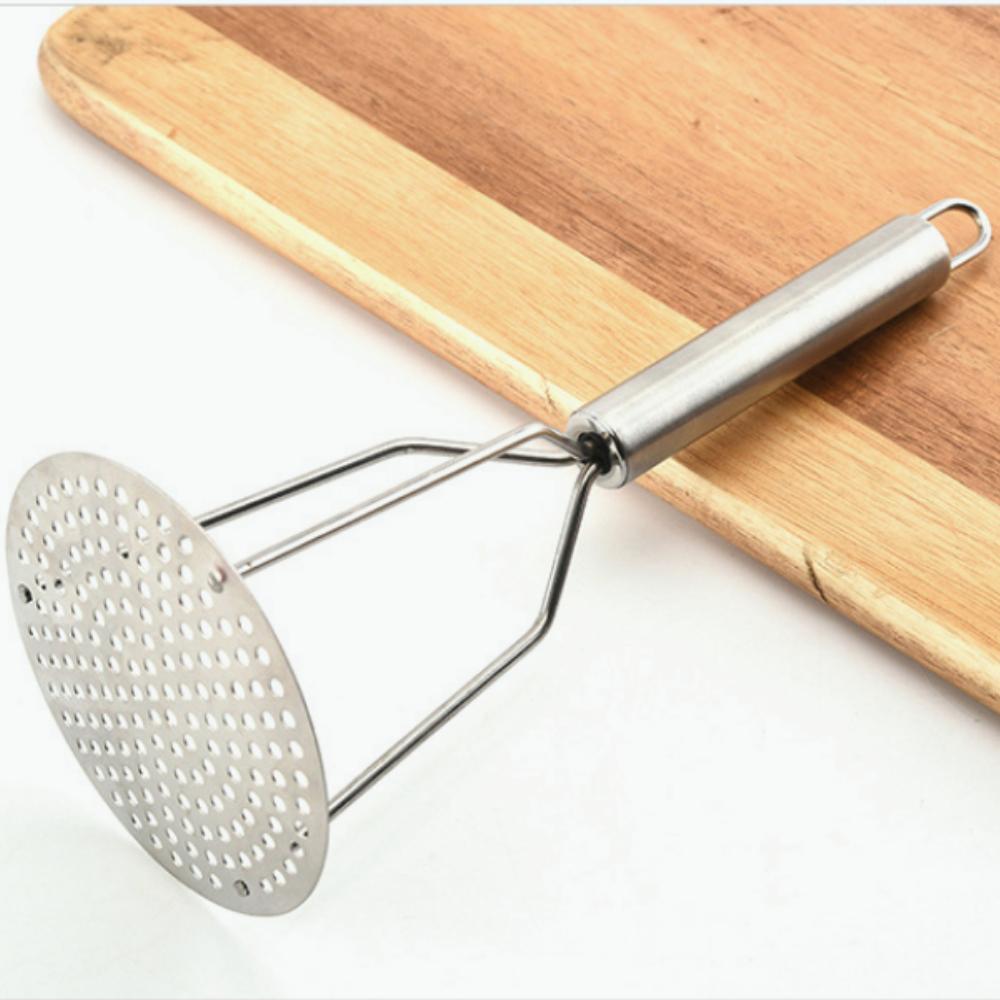 Stainless Steel Potato Masher Crush Vegetable Fruit Press Maker Vegetable Masher Kitchen Tool Gadget Kitchen Accessories