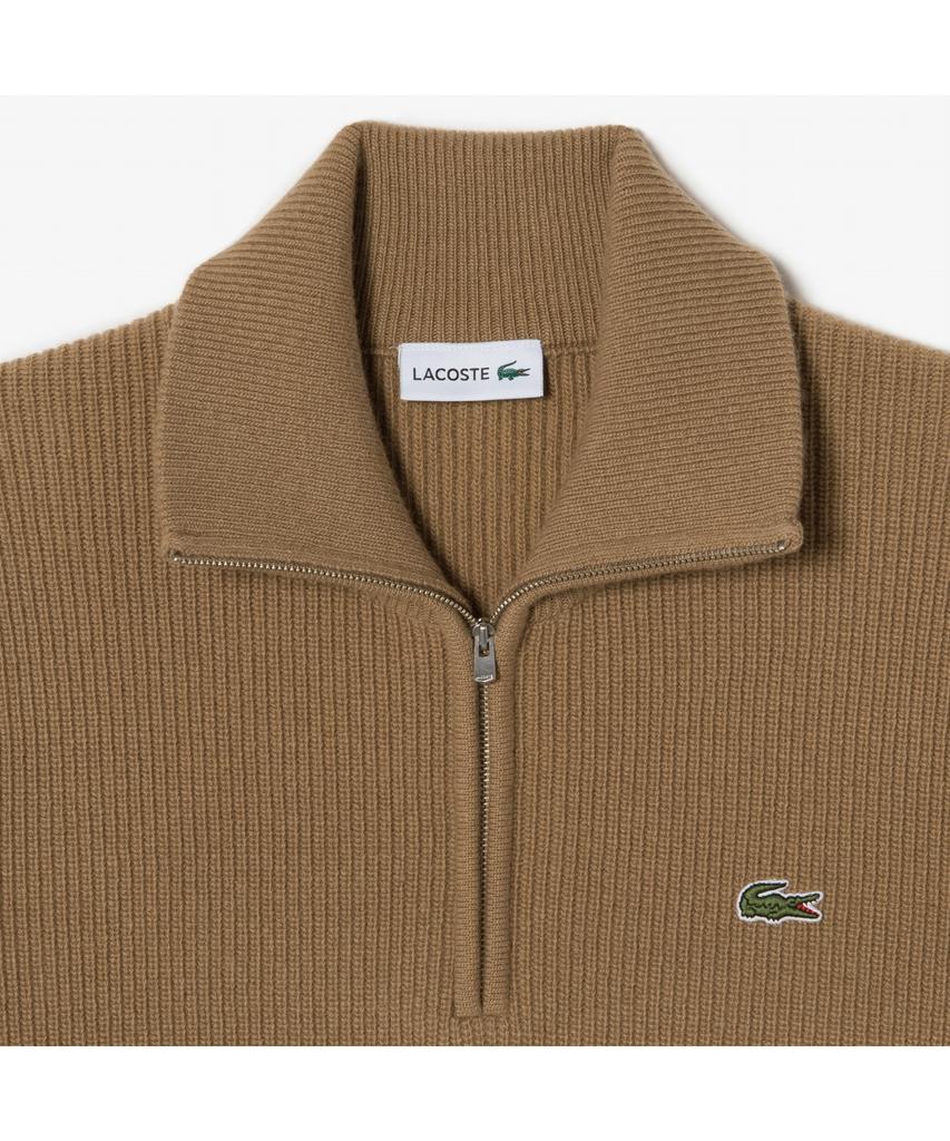 LACOSTE Men'S Ribbed Half-Zip Pullover Ah401E-55N Tuy