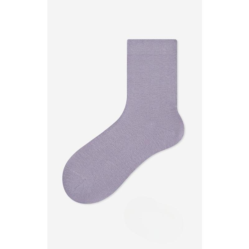 Women's Summer Cotton Socks, Mid-calf Socks, Breathable, Deodorizing, Sweat-absorbing Postpartum Socks, Anti-pilling