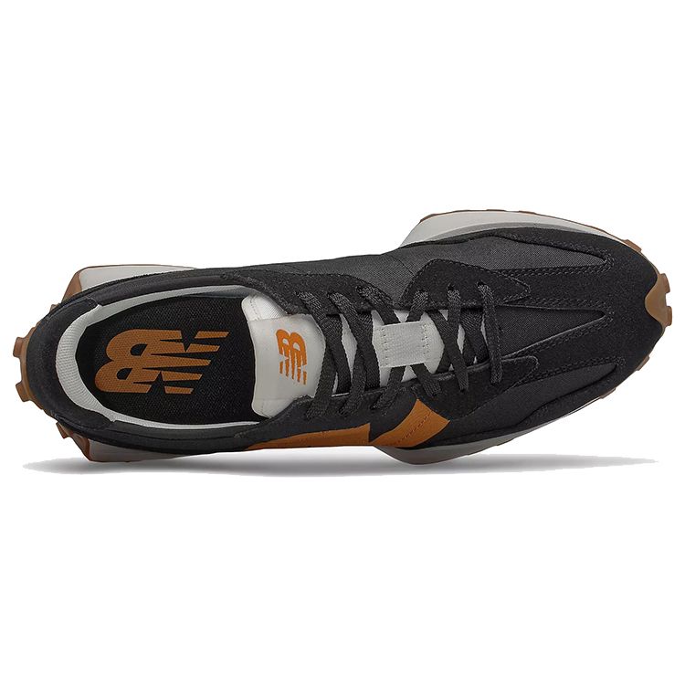 New Balance 327 Black Orange Unisex Sneakers MS327HN1