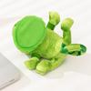 Trendy One-Shoulder Lizard Plush Toy Matching Party Outfit