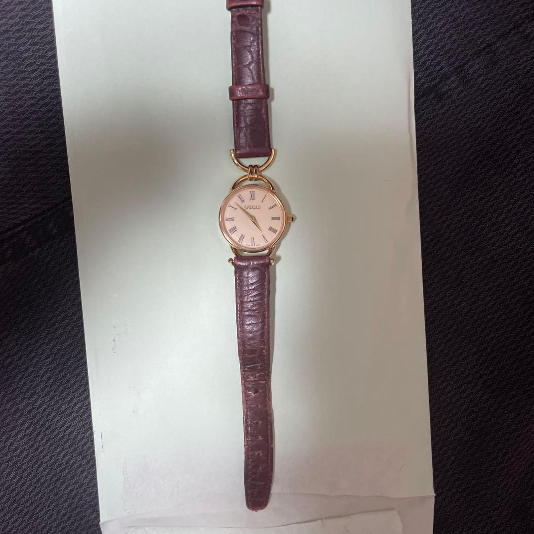 Used GUCCI 6000.2.L Ladies Watch Quartz