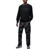 Jordan Essentials FW24 Bisiklet Yaka Spor Yazılı Desen Uzun Kollu Erkek Sweatshirt Siyah HV9284010
