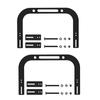 Upgraded Metal Bed Frame Secure Fastener Adjustable Mattress Anti-Skid Retainer for Firm & Stable Sleeping Surface