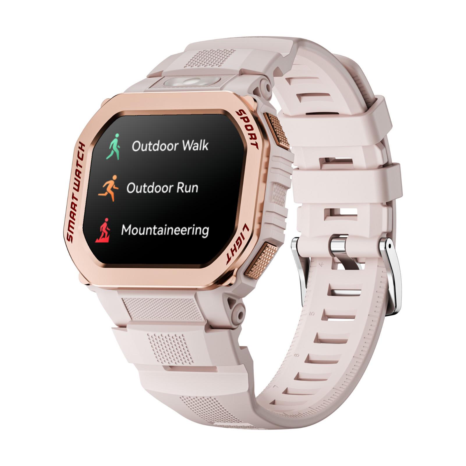 

Умные часы с 1,75-дюймовым HD-дисплеем, водонепроницаемые спортивные смарт-часы 30 м, круглосуточный мониторинг здоровья, фитнес-трекер, 100+ золотой