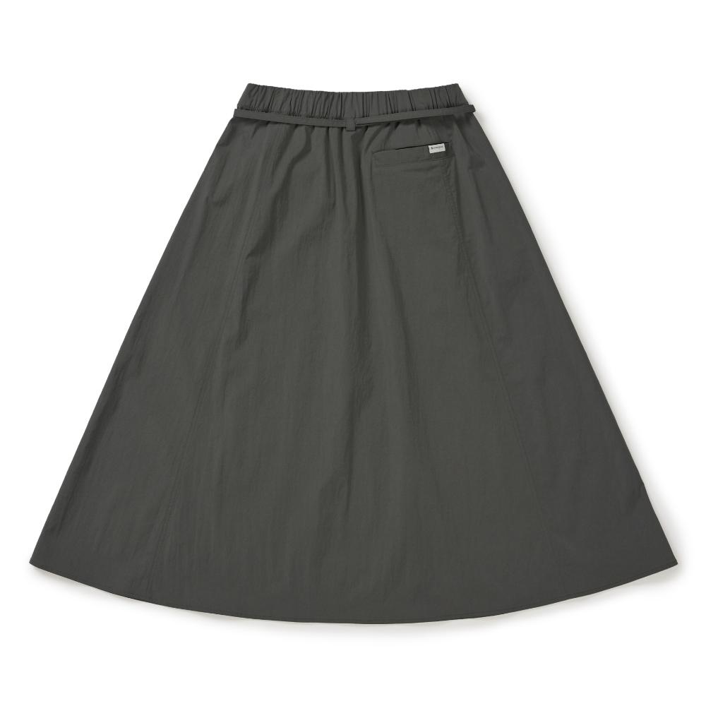 [Snowpeak] Root Flare Long Skirt Rustic Khaki (S26MWRSK61)