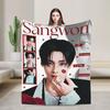 Super Soft Blankets Camping Ald Sangwon Music Bedding Throws Flannel Bedspread For Couch Chair Sofa Bed Comfortable Sofa Bed