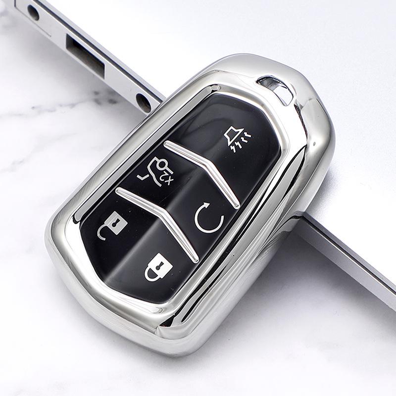 Cadillac Key Fob Cover for XT5, ATSL, XTS, XT4, CT6, SRX