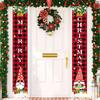 Christmas Door Decoration Merry Christmas Decorations For Home 2025 Navidad Noel Kerst Natal Xmas Ornaments New Year Gifts 2025